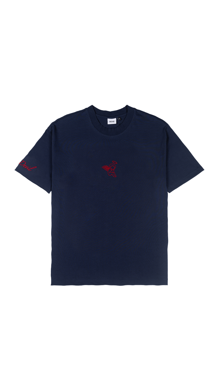 Angel/Devil Cotton Jersey T-Shirt