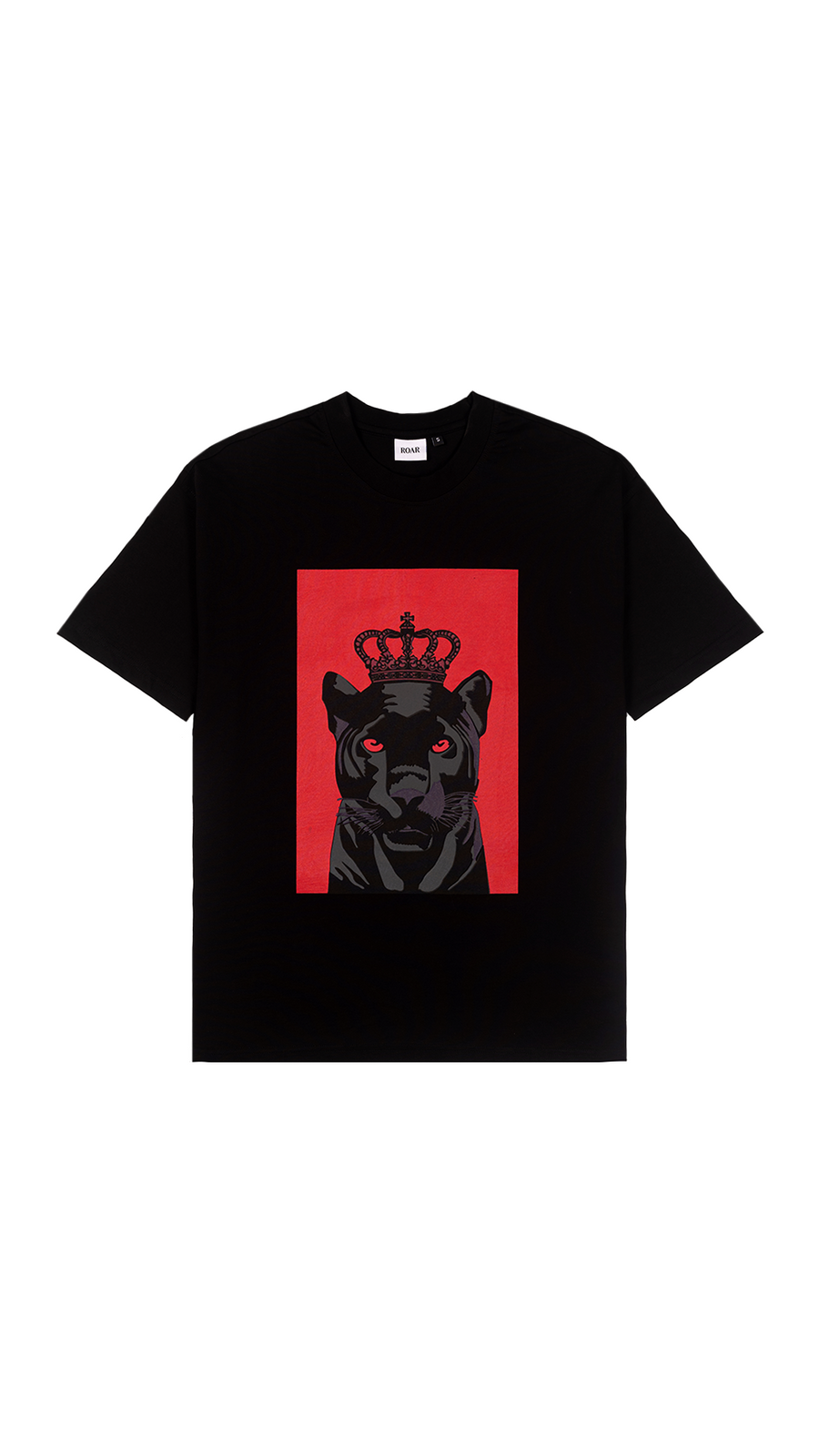 Crowned Panther Cotton Jersey T-Shirt