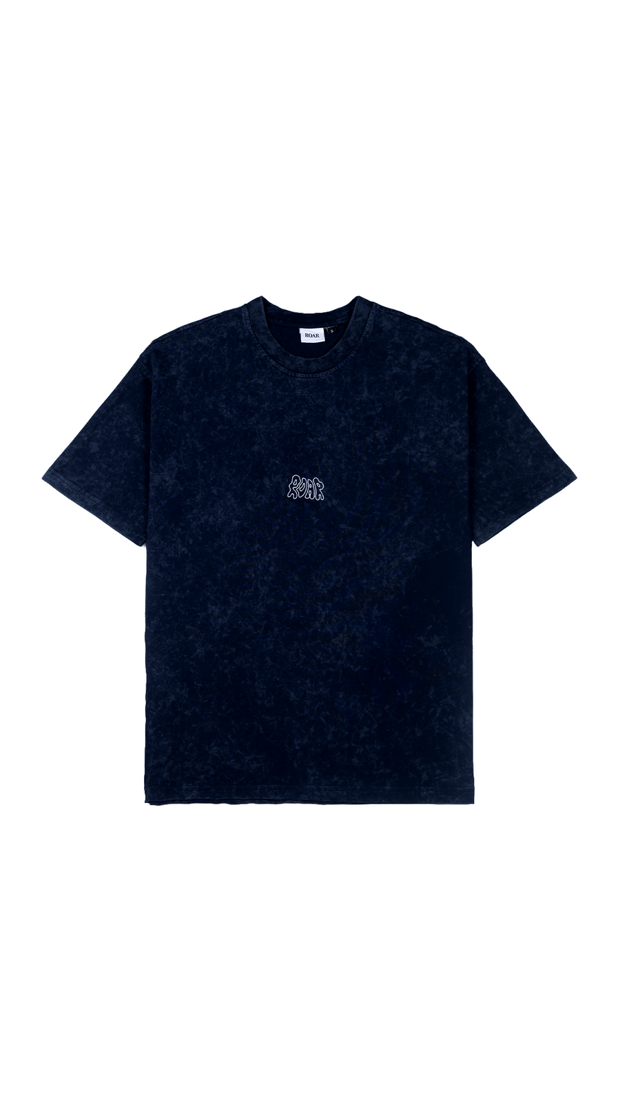 Washed Embroidery Cotton Jersey T-Shirt