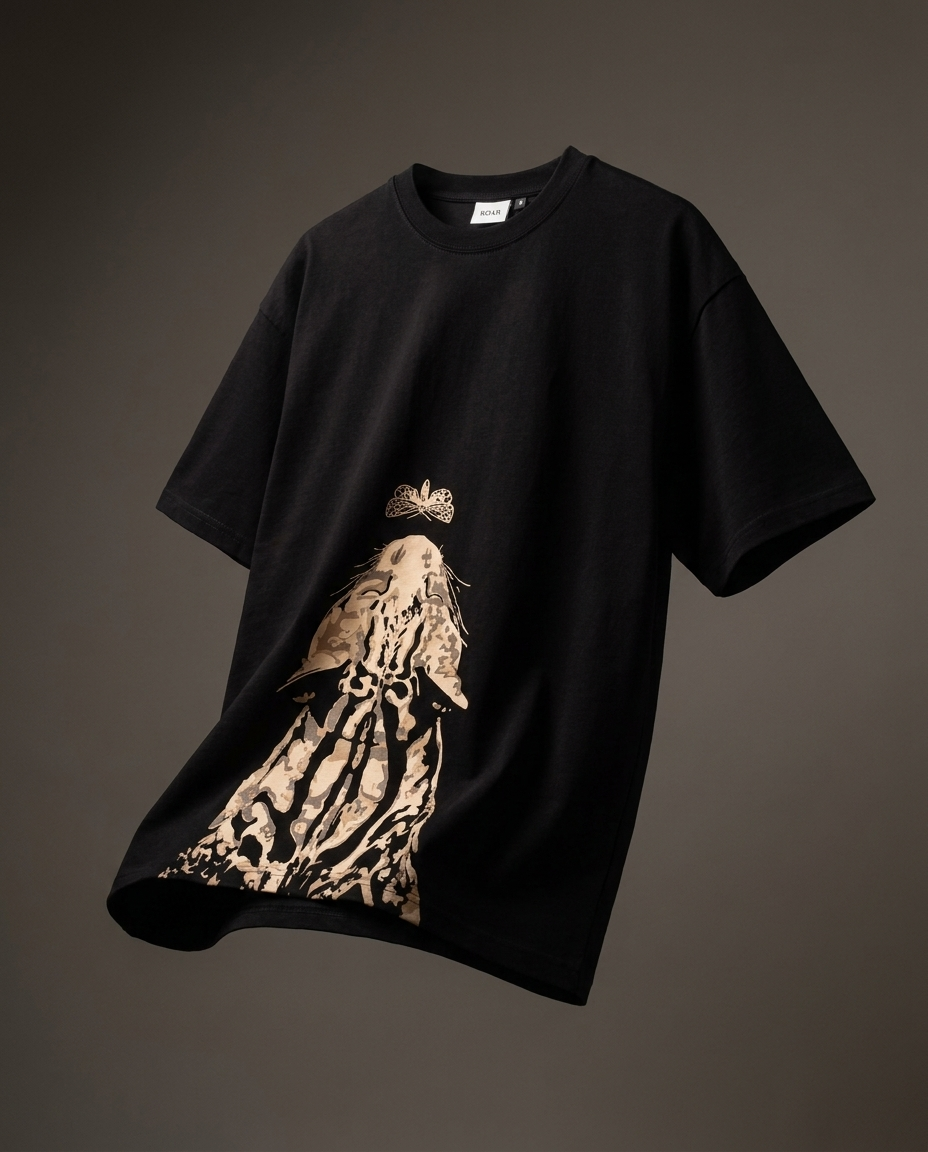 Fly-Leopard Cotton Jersey T-Shirt