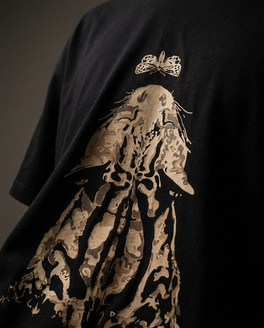 Fly-Leopard Cotton Jersey T-Shirt